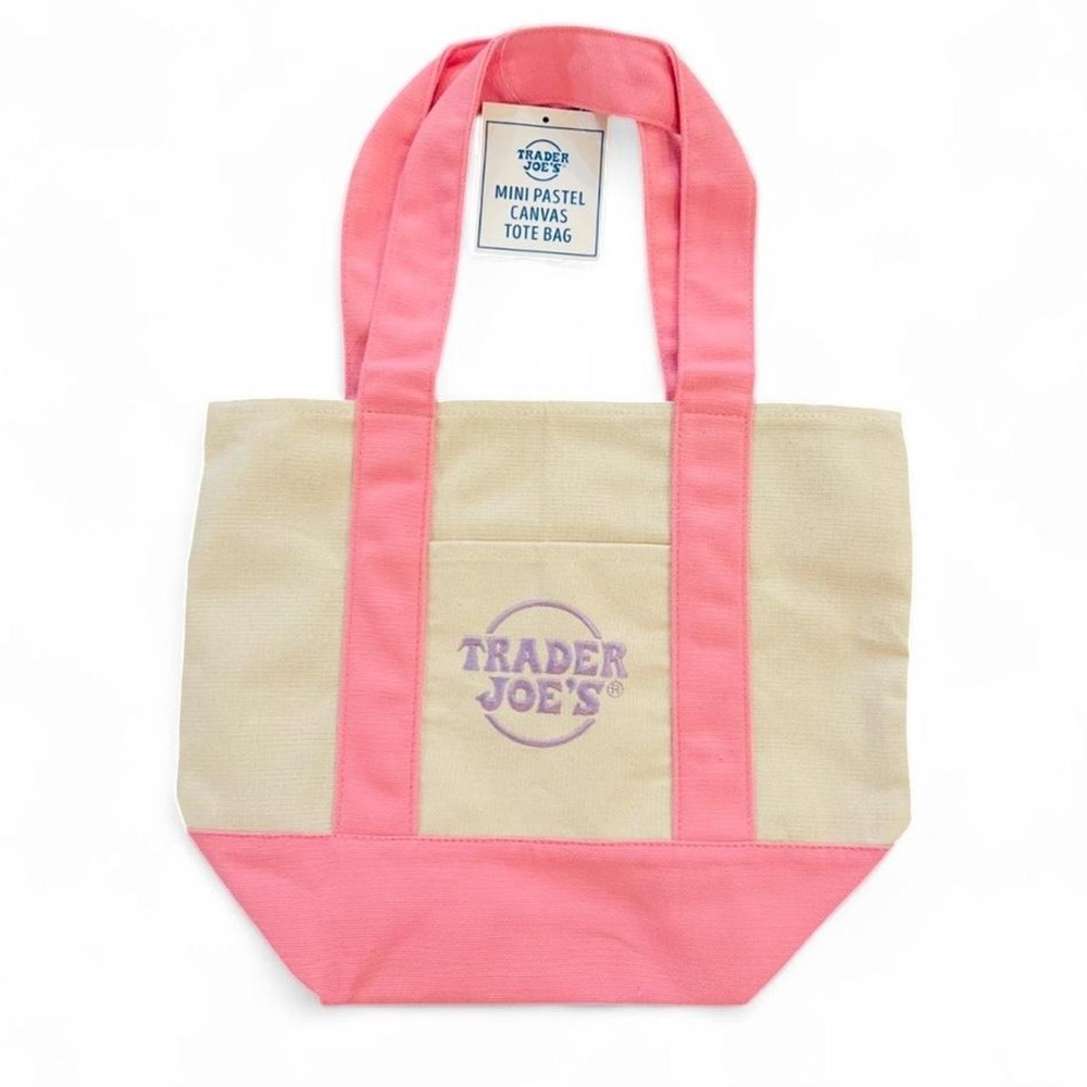 Trader Joe’s LTD Edition Mini Canvas Totes 2026 - SET of 4 - Picture 5 of 6